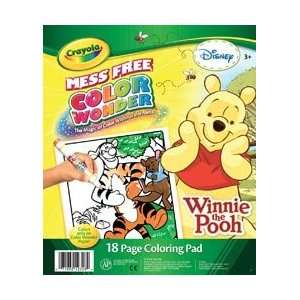  Crayola Color Wonder Coloring Pad Winnie The Pooh; 2 Items 