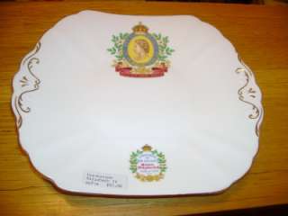 Radford Bone China Queen Elizabeth II Coronation Plate  