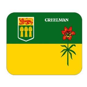   Canadian Province   Saskatchewan, Creelman Mouse Pad 