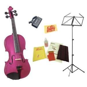  Cremona SV 75 Premier Novice 1/2 Size Violin Bundle with 