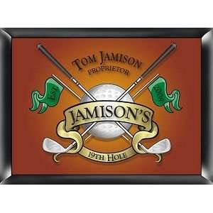  Personalized 19th Hole Golf Sign Patio, Lawn & Garden