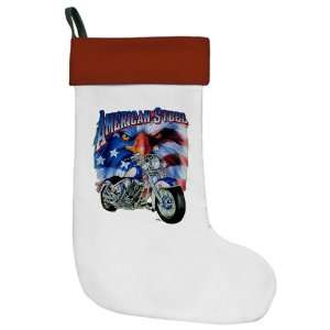  Christmas Stocking American Steel Eagle US Flag and 