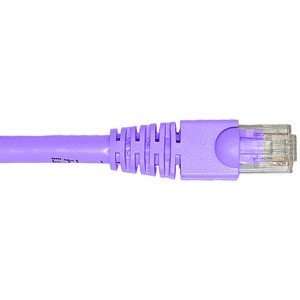  CAT 6 Network Cable   PURPLE 10 feet SNAGLESS BOOT  C6USP 