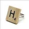 Scrabble ring  , The item you are bidding on is a Scrabble Ring.