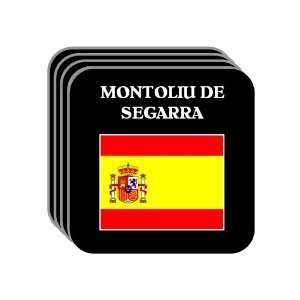 Spain [Espana]   MONTOLIU DE SEGARRA Set of 4 Mini Mousepad Coasters