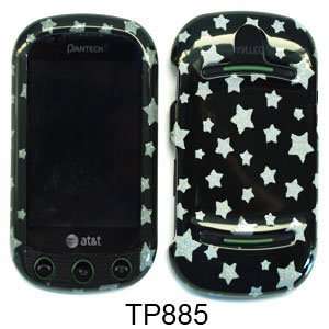  Glitter Stars on Black Cell Phones & Accessories