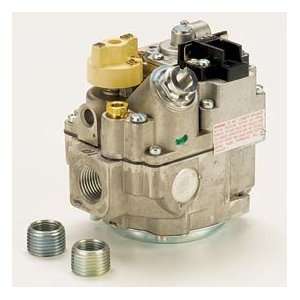  Gas Valve   1/2 Inlet, Straight Thru Side Outlets, 3.5 W 