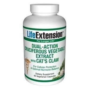  Life Extension, DUAL ACTION CRUCIFEROUS VEGETABLE W/CATS 