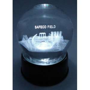  SEATTLE MARINERS LIGHTED ETCHED GLASS STADIUM GLOBE 