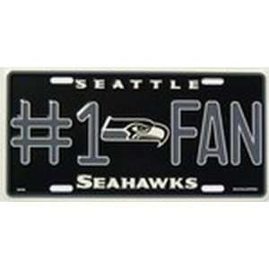 Seattle Seahawks #1 Fan License Plates Plate Tag Tags auto vehicle car 
