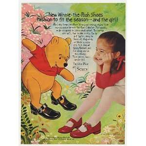    1971 Winnie the Pooh Girl Shoes  Print Ad