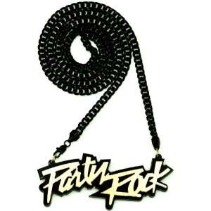 Party Rock LMFAO NEW Acrylic Plastic Double Layer Pendant With 36 Inch 