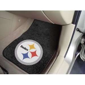 Pittsburgh Steelers Front 2 Piece Auto Floor Mats