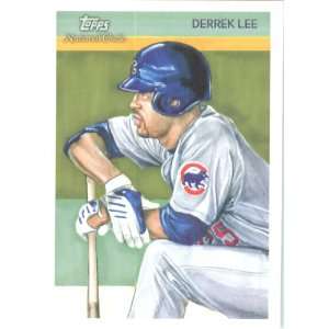   Derrek Lee   Chicago Cubs   MLB Trading Card in Screwdown Case Sports