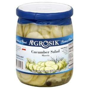 Krakus A Grosik Cucumber Salad M 16.9 OZ Grocery & Gourmet Food