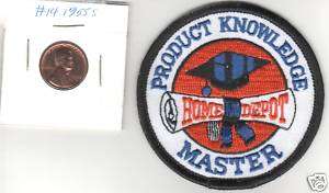  Product Knowledge Master Embroidered patch  
