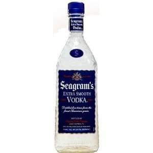  Seagram Vodka Extra Smooth 1.75L Grocery & Gourmet Food
