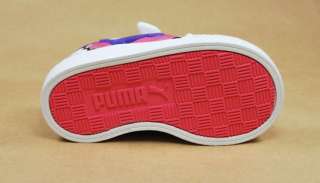 PUMA GAME POINT 2 VELCRO LIGHTED SHOES WHITE INFANTS  