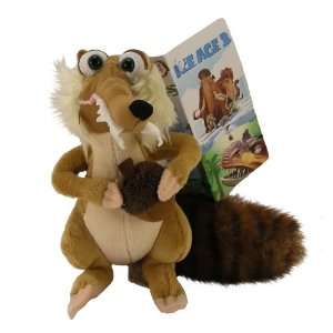  Ice Age 3 Squirrel SCRAT Plush NWT Cute 9 100% Toys 