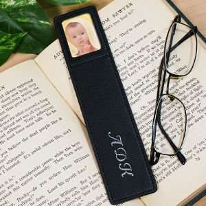  Personalized Leather Photo Bookmark