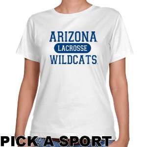  Arizona Wildcat T Shirts  Arizona Wildcats Ladies White Custom 