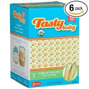 Tastybaby Corn In The Usa, 10.5 Ounce Boxes (Pack of 6)  