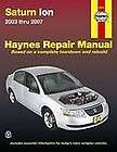 saturn ion repair manual  