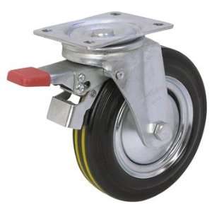   Tools 8 Cushion Tire Swivel Caster with Brake