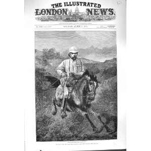  1879 ZULU WAR ARCHIBALD FORBES HORSE ULUNDI FINE ART
