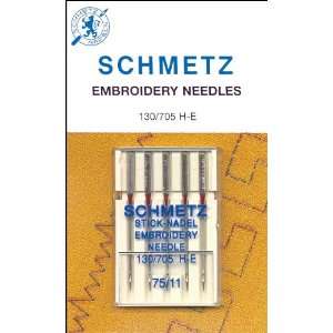    Schmetz Machine Embroidery Needles 75/11 Arts, Crafts & Sewing