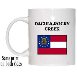  US State Flag   DACULA ROCKY CREEK, Georgia (GA) Mug 