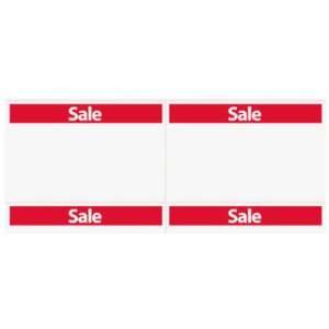 Schiele Graphics Inc SALE 5.5X3.5 4 UP Sale Sign Stock 4 Up 5.5 x 3.5 