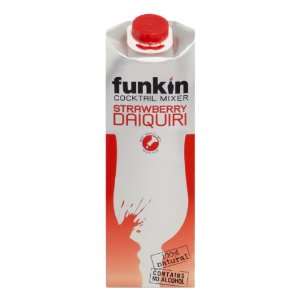 Funkin Strawberry Daiquiri Cocktail Mixer 1 Litre (Pack of 6)  