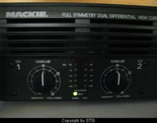 Mackie FR Series 800 Watt Professional Power Amplifier M 800 ~STSI 