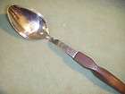 CUTCO Brown marble Handle STAINLESS # 12 LARGE SERVING BASTING SPOON