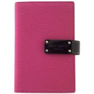  kate spade 2012 canvas personal agenda   pink and black 