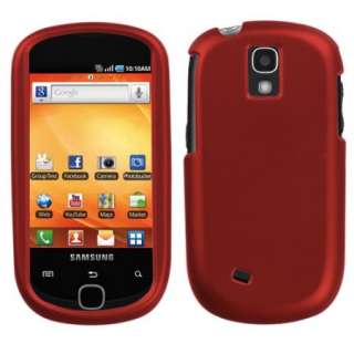 MATTED RED Hard Case for Samsung Gravity Smart  