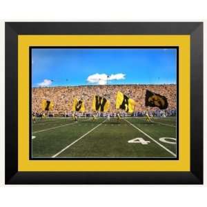  Replay Photos 280082 XL 18 x 24 Iowa Flags Fly on Game Day 