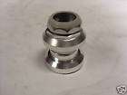 25 4mm silver alloy bike cycle threaded