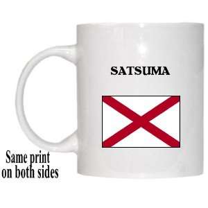  US State Flag   SATSUMA, Alabama (AL) Mug Everything 