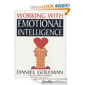 Working with Emotional Intelligence Daniel Goleman  