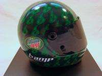 Winners Circle DALE EARNHARDT JR 13 Mini Helmet Green w/Case  