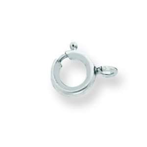  6 Sterling Silver Spring Ring Clasp
