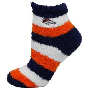  Denver Broncos Womens Pro Stripe Sleep Soft Socks Sports 