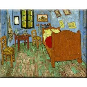  The Bedroom 16x13 Streched Canvas Art by Van Gogh, Vincent 