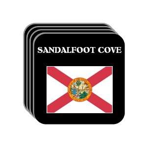 US State Flag   SANDALFOOT COVE, Florida (FL) Set of 4 Mini Mousepad 