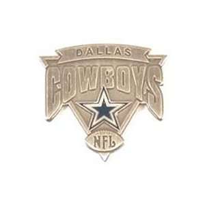  NFL Pin   Dallas Cowboys Antique Triangle Pin Sports 