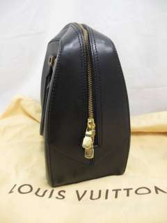 Louis Vuitton Black Epi Leather Sablon Top Handle Tote W/Gold Hardware 