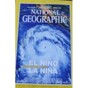    National Geographic March 1999 El Nino La Nina 