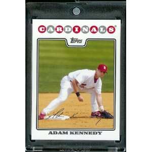 2008 Topps # 542 Adam Kennedy   St. Louis Cardinals   MLB Baseball 